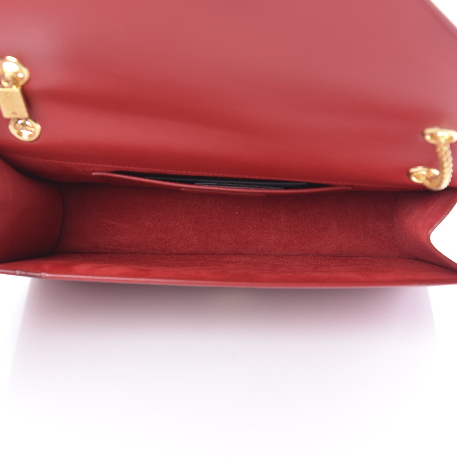 Saint Laurent Calfskin Medium Classic Betty Red 4 of 13