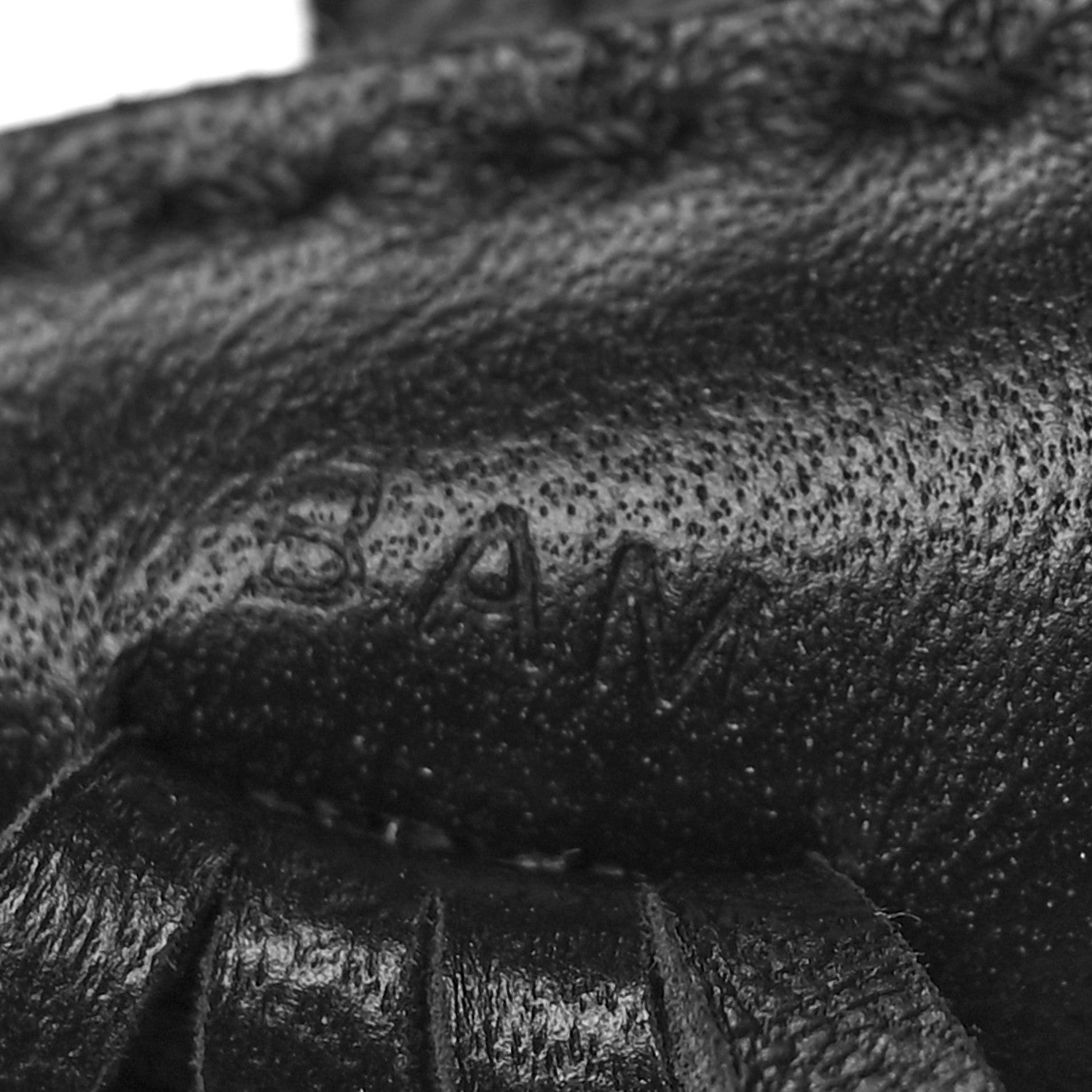 Hermes Milo Lambskin Hippo Bag Charm So Black 4 of 5