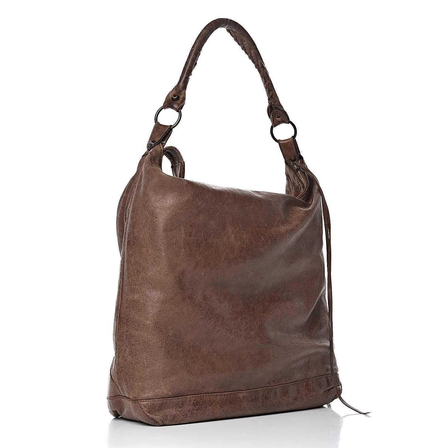 Balenciaga Agneau Classic Hardware Day Hobo Sienna 3 of 19