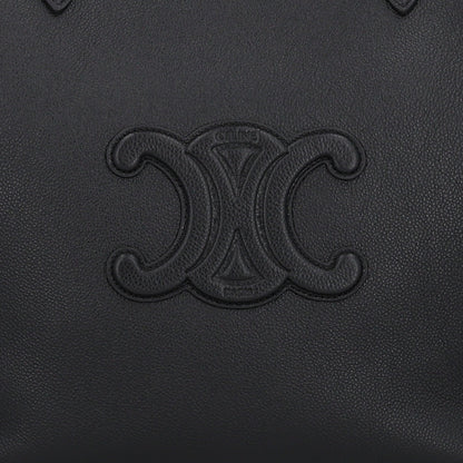 Celine Grained Calfskin Triomphe Small Cabas Anais Black 10 of 12
