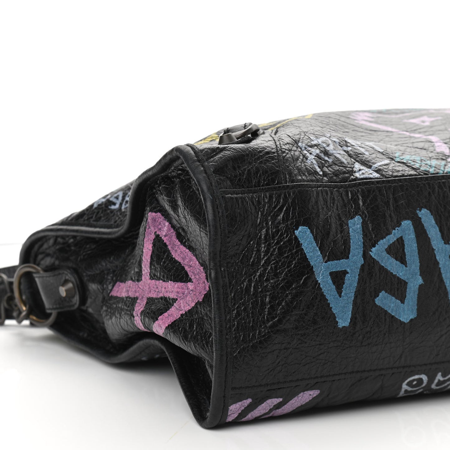 Agneau Graffiti All Over Classic Hardware City Black Multicolor