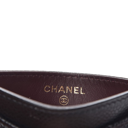 Chanel Caviar Quilted Card Holder Black 6 of 8
