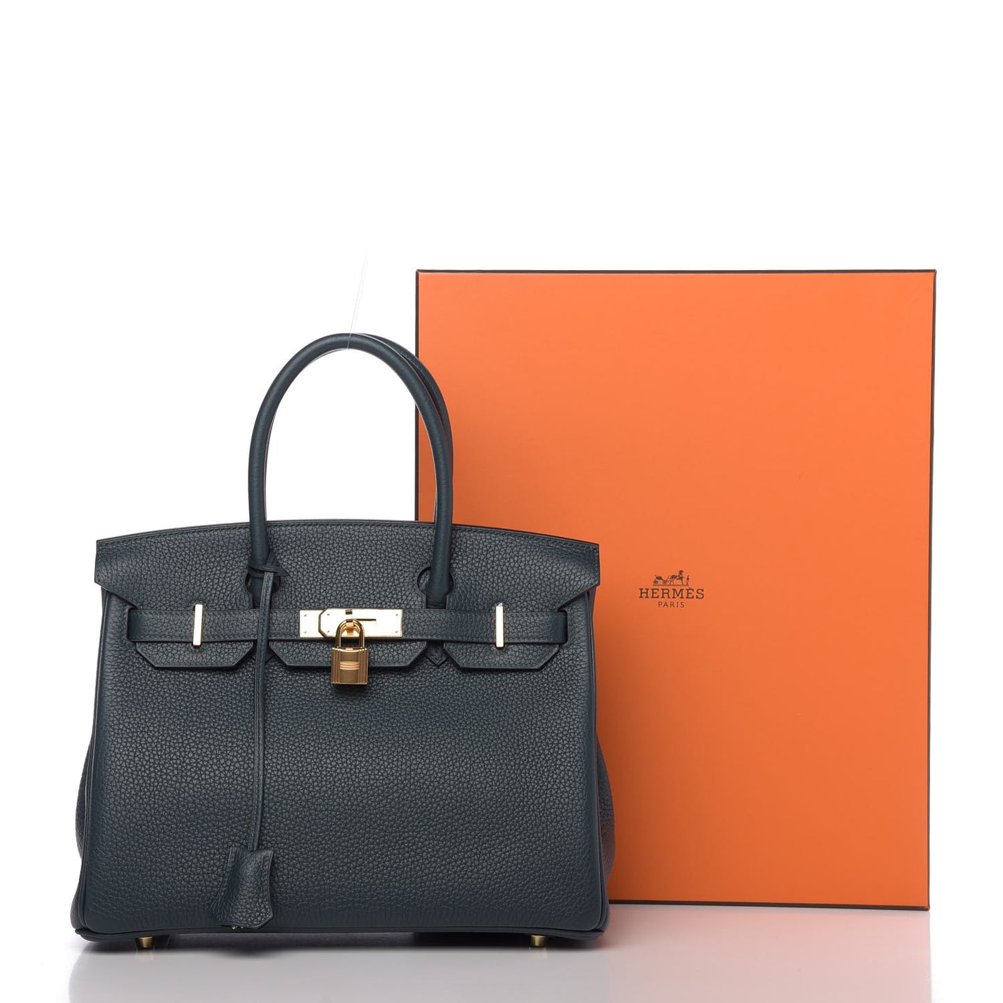 Togo Birkin 30 Vert Cypress