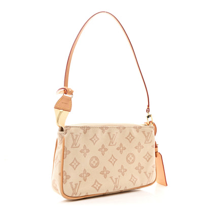 Louis Vuitton Monogram Origine Lin Pochette Accessories Linen 3 of 10