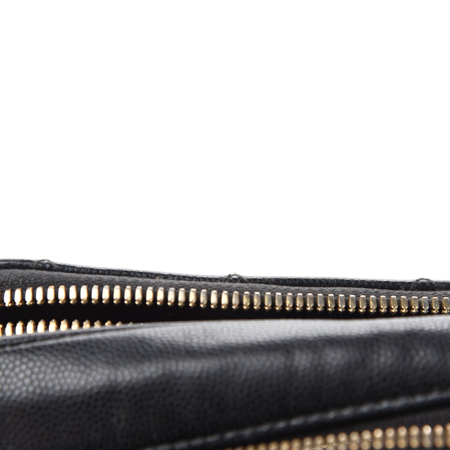 Caviar Quilted Medium Business Affinity Camera Case Black