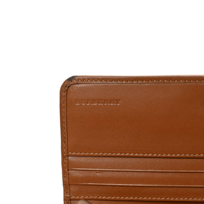 Burberry Haymarket Check Penrose Continental Wallet Chocolate 6 of 8