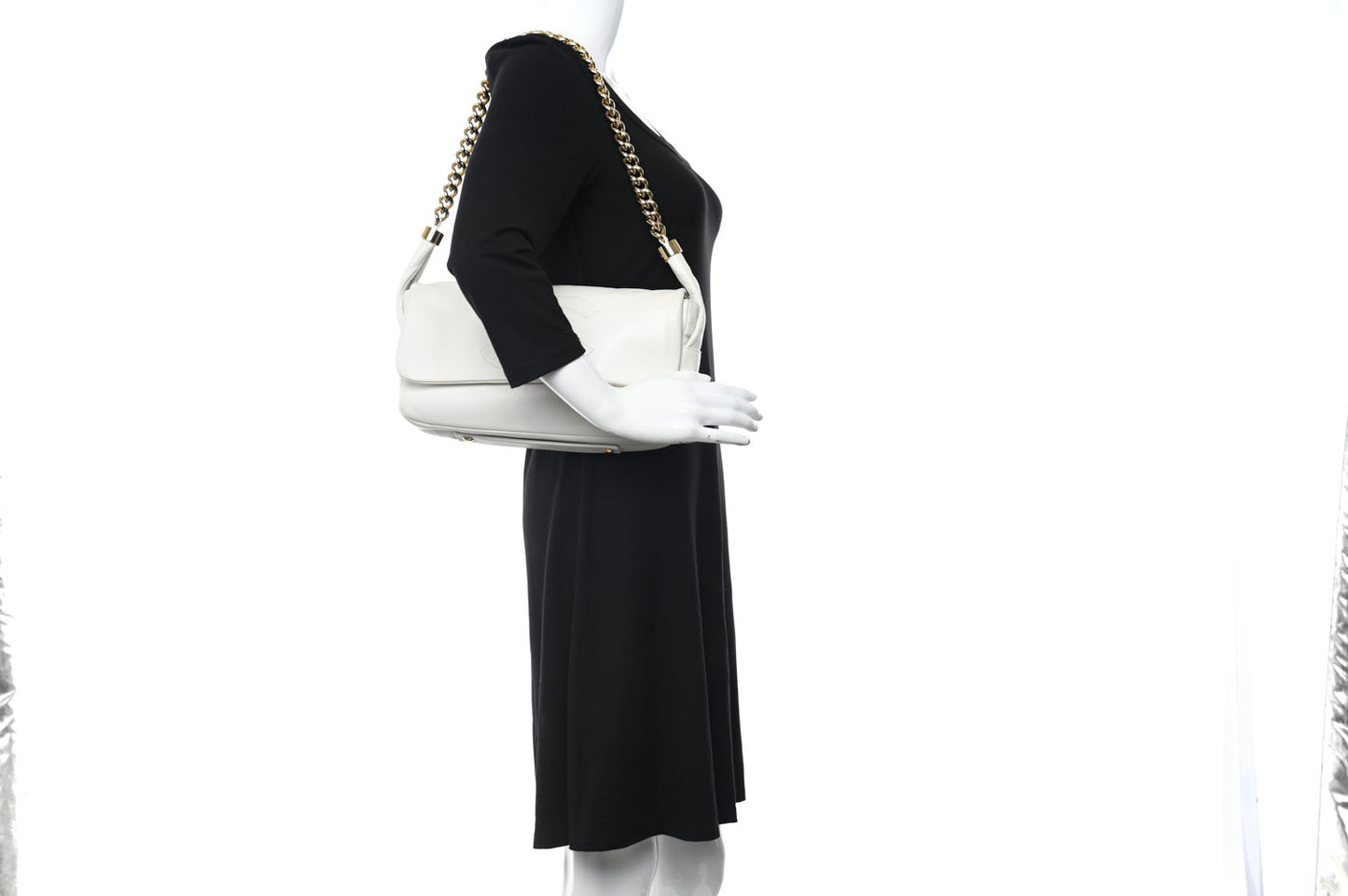 Lambskin Rodeo Drive Flap White