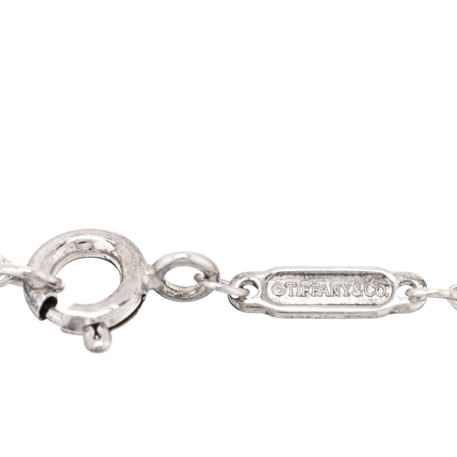 Tiffany Sterling Silver 1837 Interlocking Bracelet 3 of 3