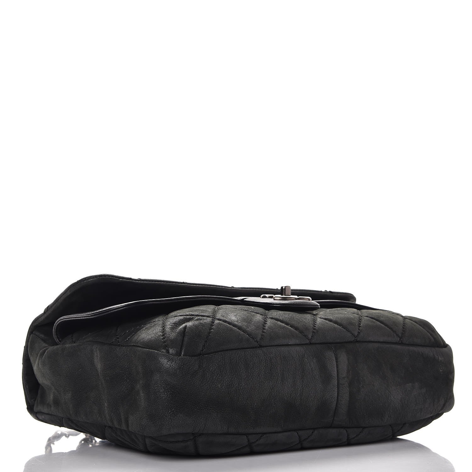Chanel Iridescent Calfskin Jumbo In the Mix Double Flap Black 4 of 7