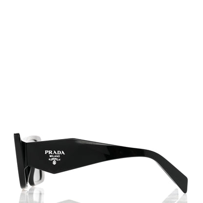 Prada Acetate Symbole Sunglasses SPR 08Y Black 3 of 8
