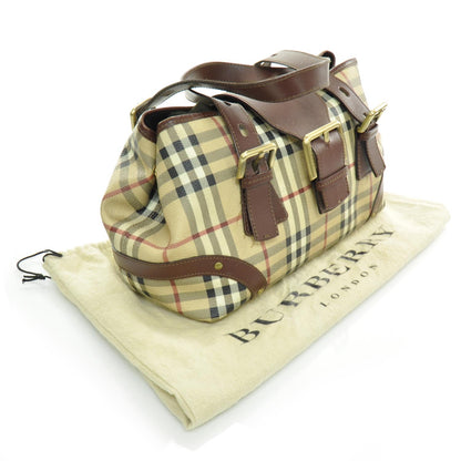 Burberry Haymarket Check Satchel 3 of 9