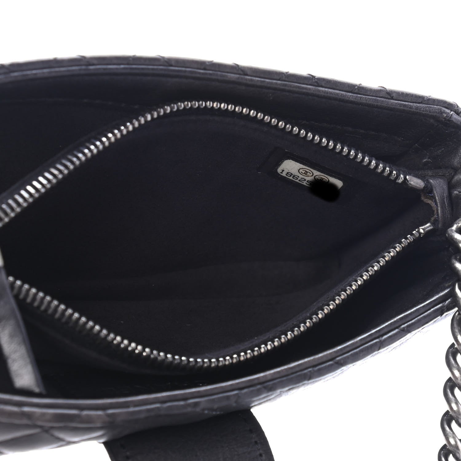 Chanel Calfskin Boy Reverso Mini Pochette Black 4 of 4