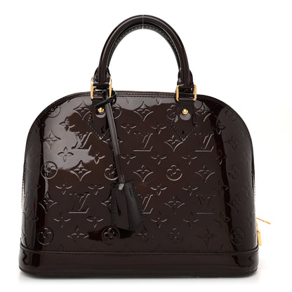 Louis Vuitton Vernis Alma PM Amarante 1 of 9