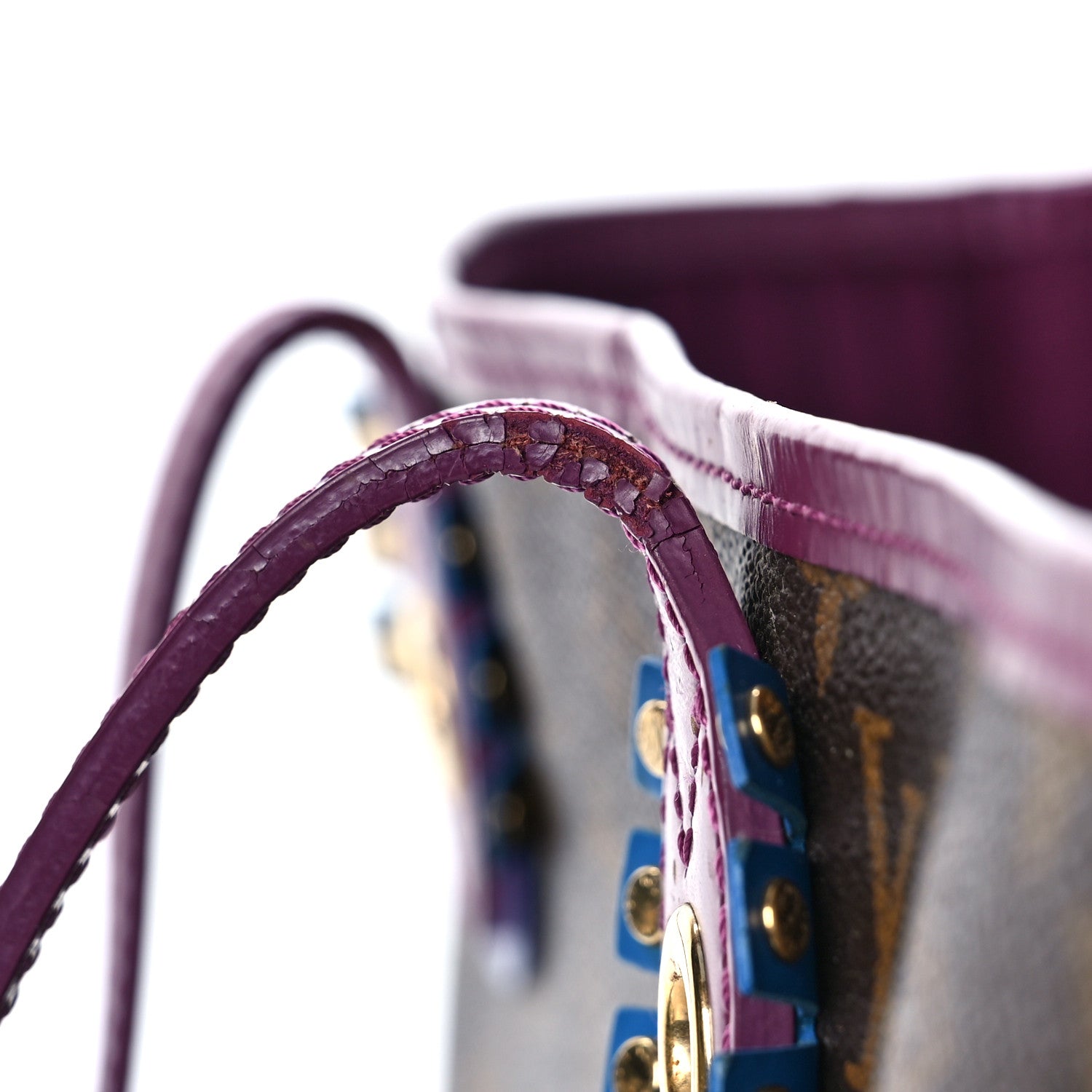 Louis Vuitton Monogram Totem Neverfull MM Magenta 12 of 12