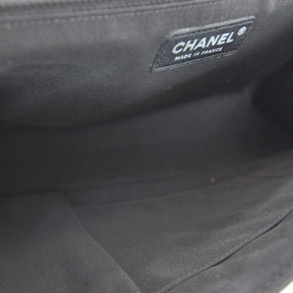 Chanel Lambskin Large Chevron Flap Black 7 of 12