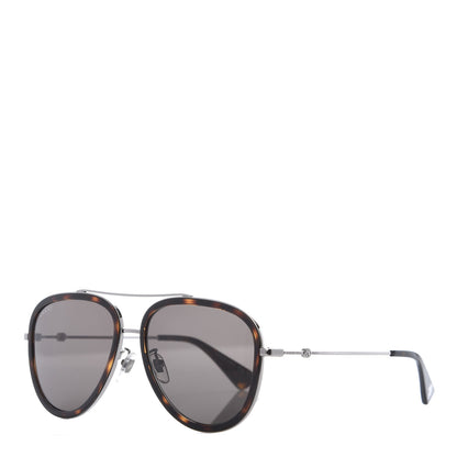Gucci Aviator Sunglasses GG0062S Tortoise 1 of 8