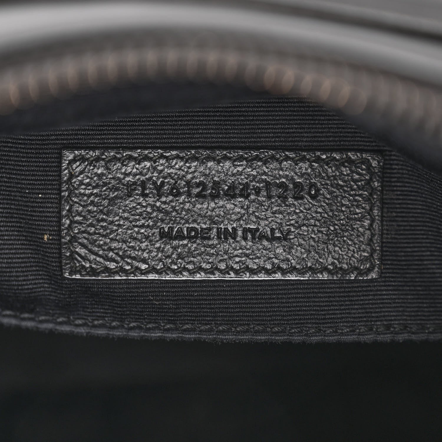 Saint Laurent Calfskin Matelasse Monogram Monochrome Lou Camera Bag Black Sold: 50 7 of 14
