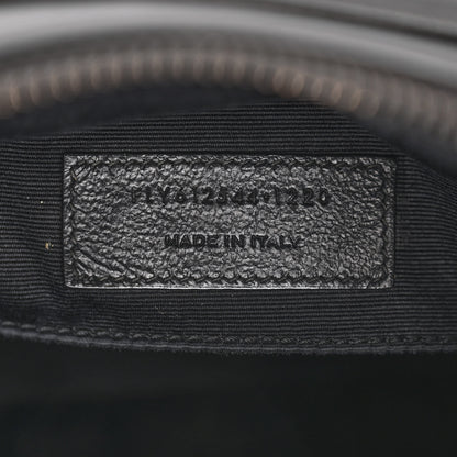 Saint Laurent Calfskin Matelasse Monogram Monochrome Lou Camera Bag Black Sold: 50 7 of 14