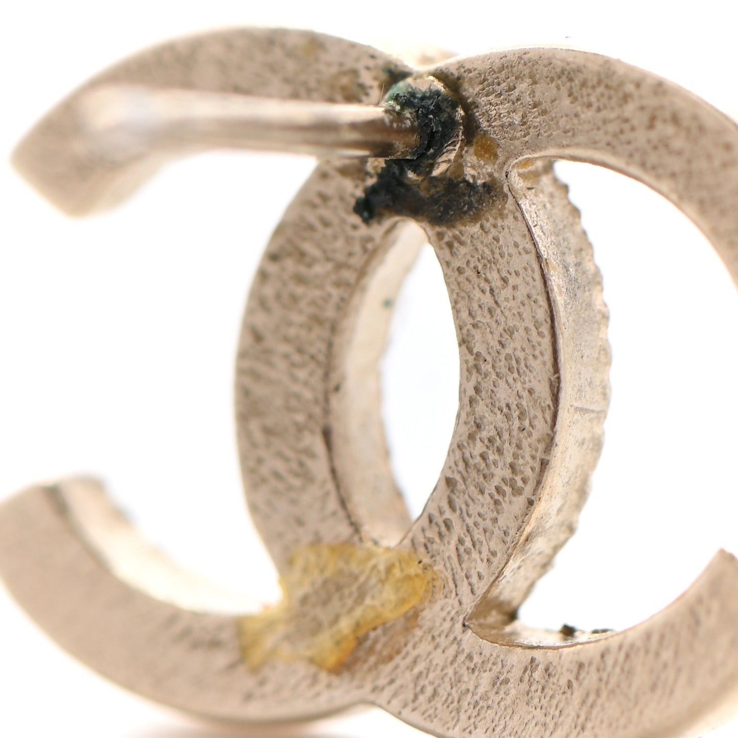 Crystal CC Earrings Gold