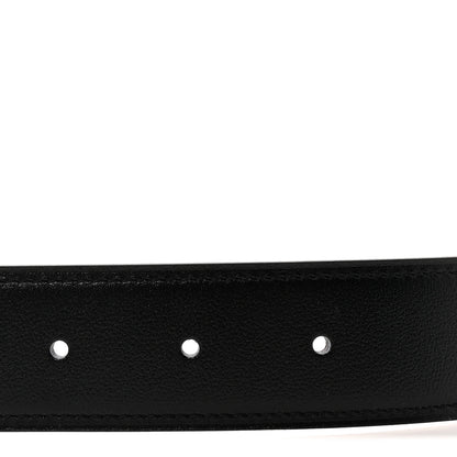 Hermes Box Togo 38mm Constance H Belt 90 36 Black Etain 3 of 6