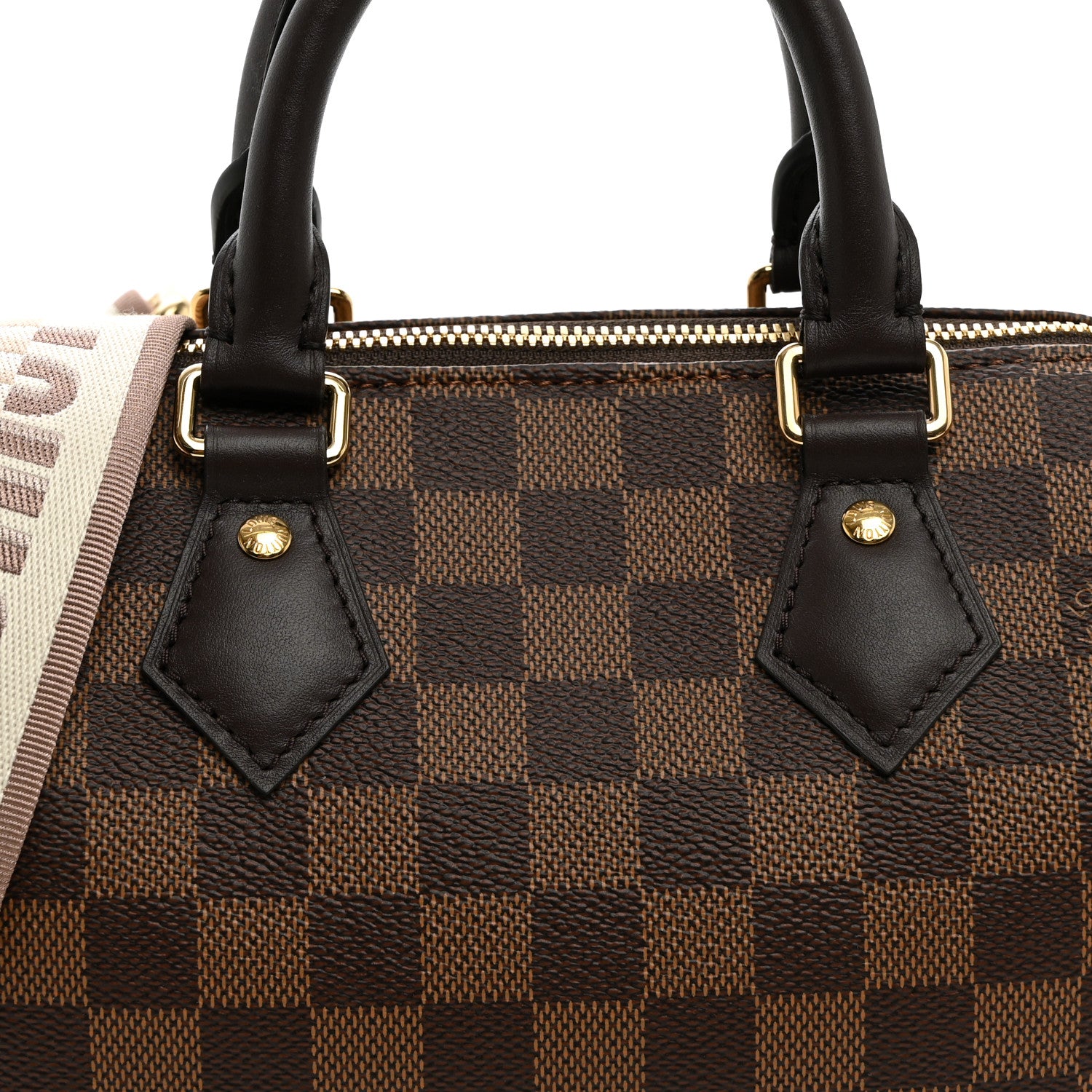 Louis Vuitton Damier Ebene Speedy Bandouliere 20 7 of 9