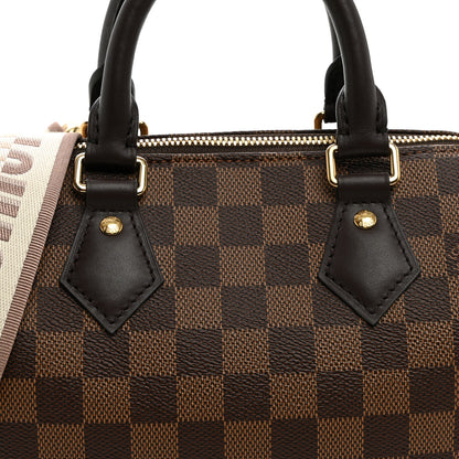 Louis Vuitton Damier Ebene Speedy Bandouliere 20 7 of 9