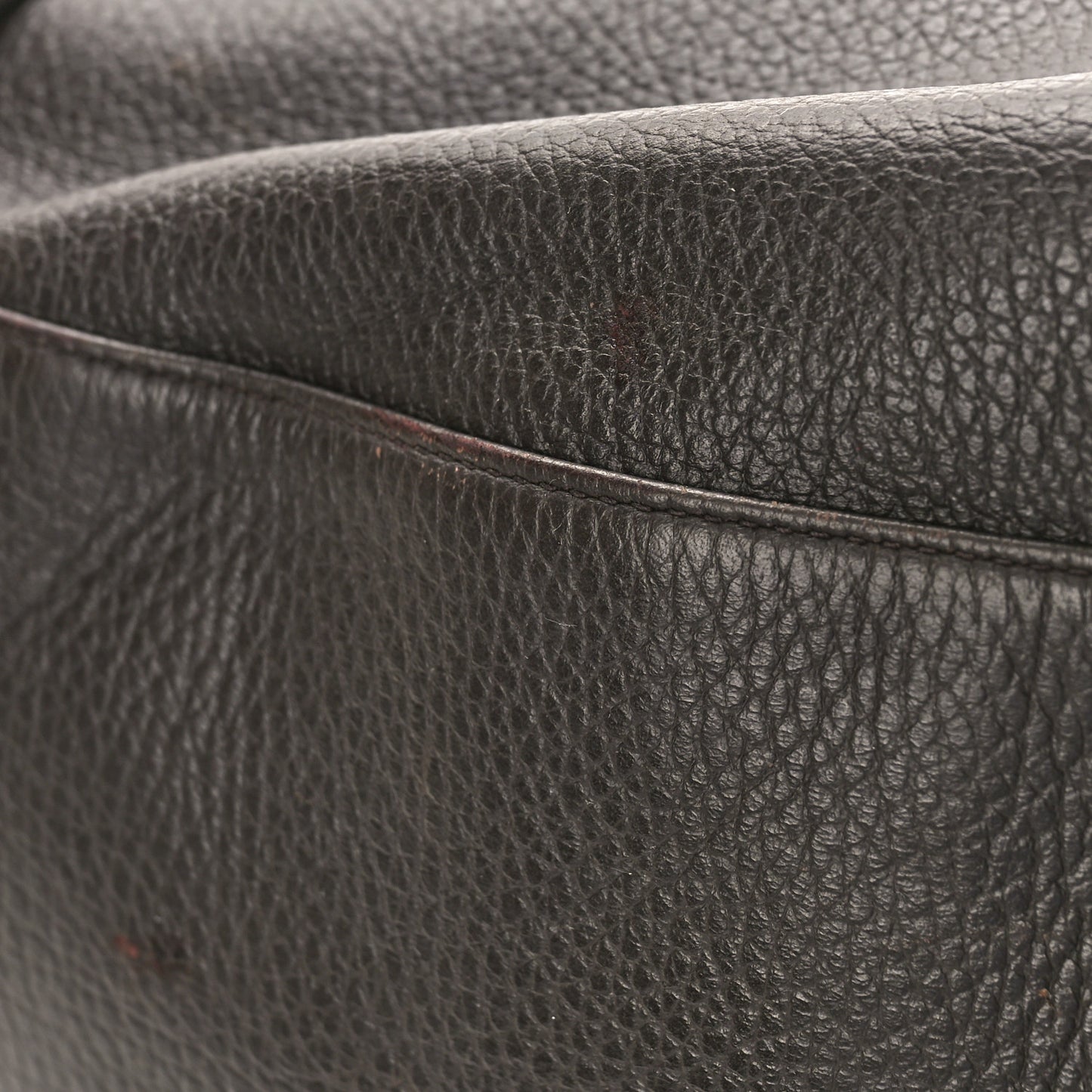 Calfskin Medium Pelham Shoulder Bag Dark Brown
