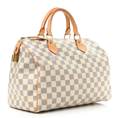 Louis Vuitton Damier Azur Speedy 30 3 of 13