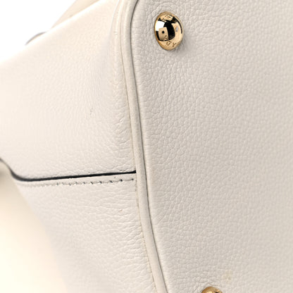 Prada Vitello Daino Shoulder Bag White 17 of 20