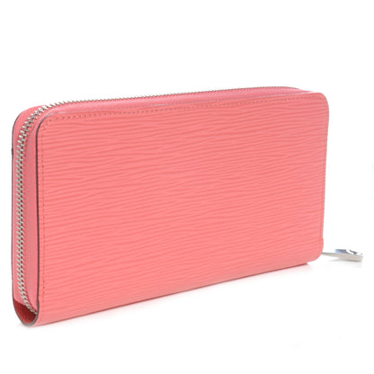 Louis Vuitton Epi Zippy Wallet Corail 3 of 9