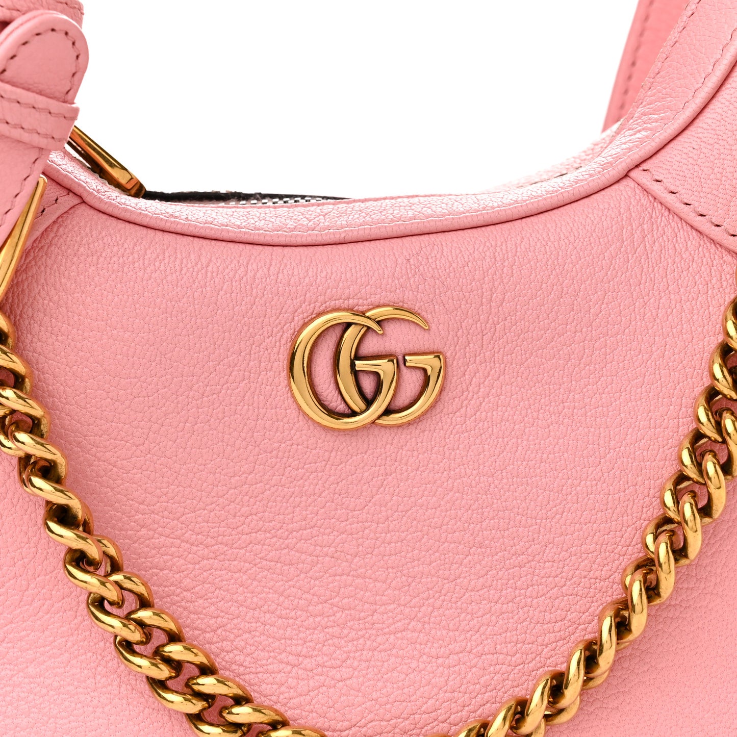 Goatskin Small Aphrodite Shoulder Bag Wild Rose