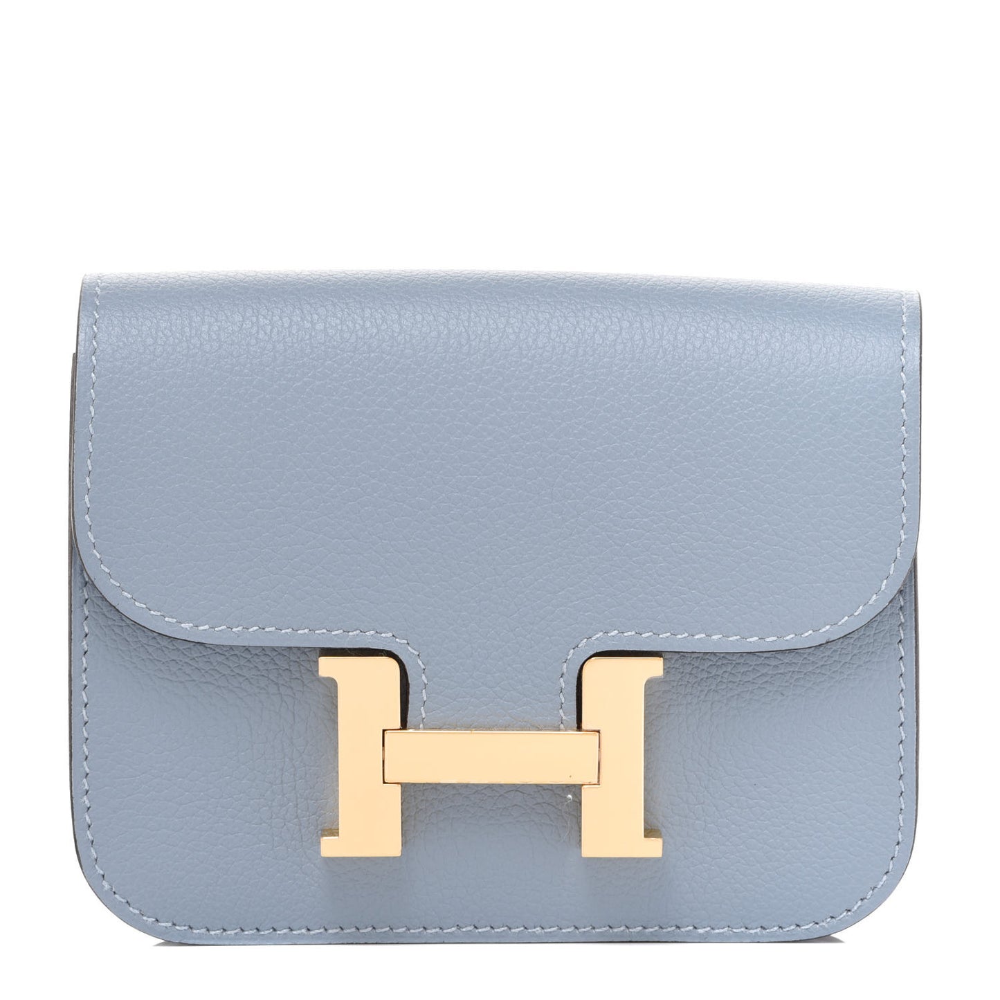 Evercolor Constance Slim Wallet Bleu Lin