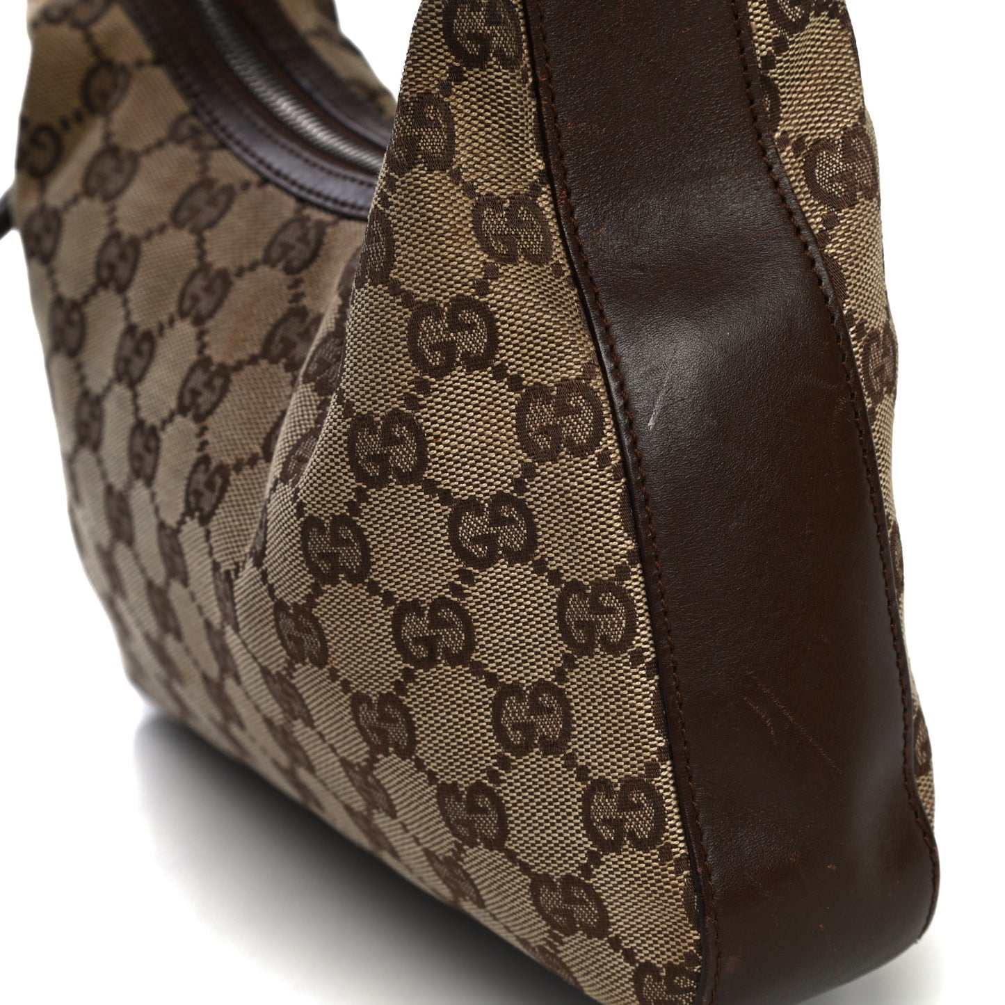 Monogram GG Small Clasp Hobo Brown