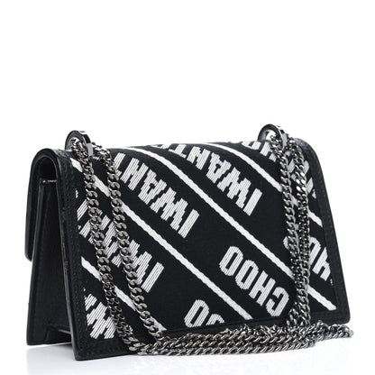Jimmy Choo Nylon I Want Choo Logo Crossbody Bag Black 2 of 4