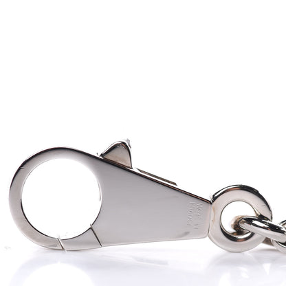 Hermes Palladium Olga Bag Charm Silver 2 of 3