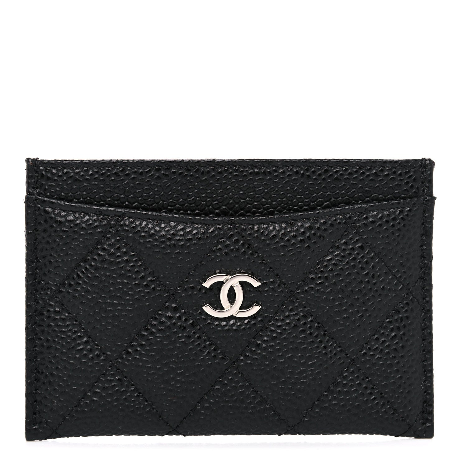 Chanel Caviar Quilted Card Holder Black 1 of 9