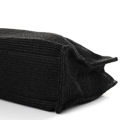 Givenchy Raffia Large G Shopping Tote Black 10 of 10