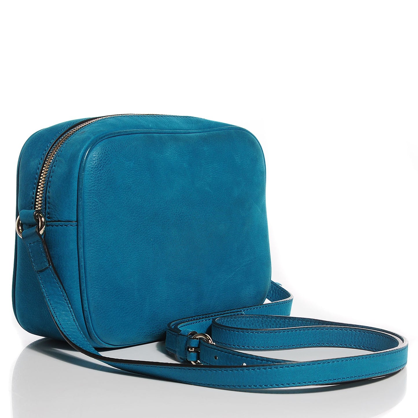 Vitello Range Small Soho Disco Bag Deep Cobalt