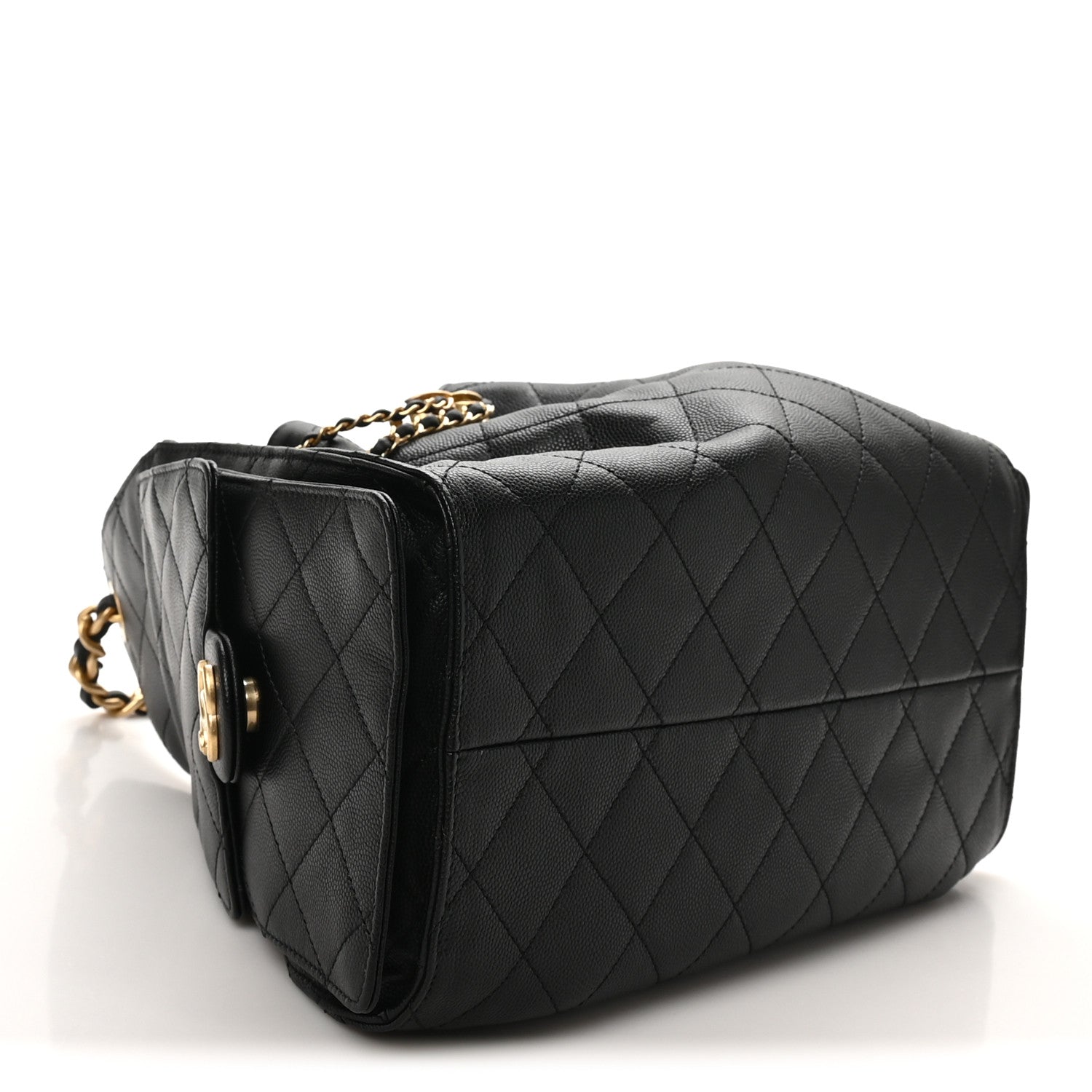 Chanel Caviar Quilted Small Chanel 25 Handbag Black 4 of 11
