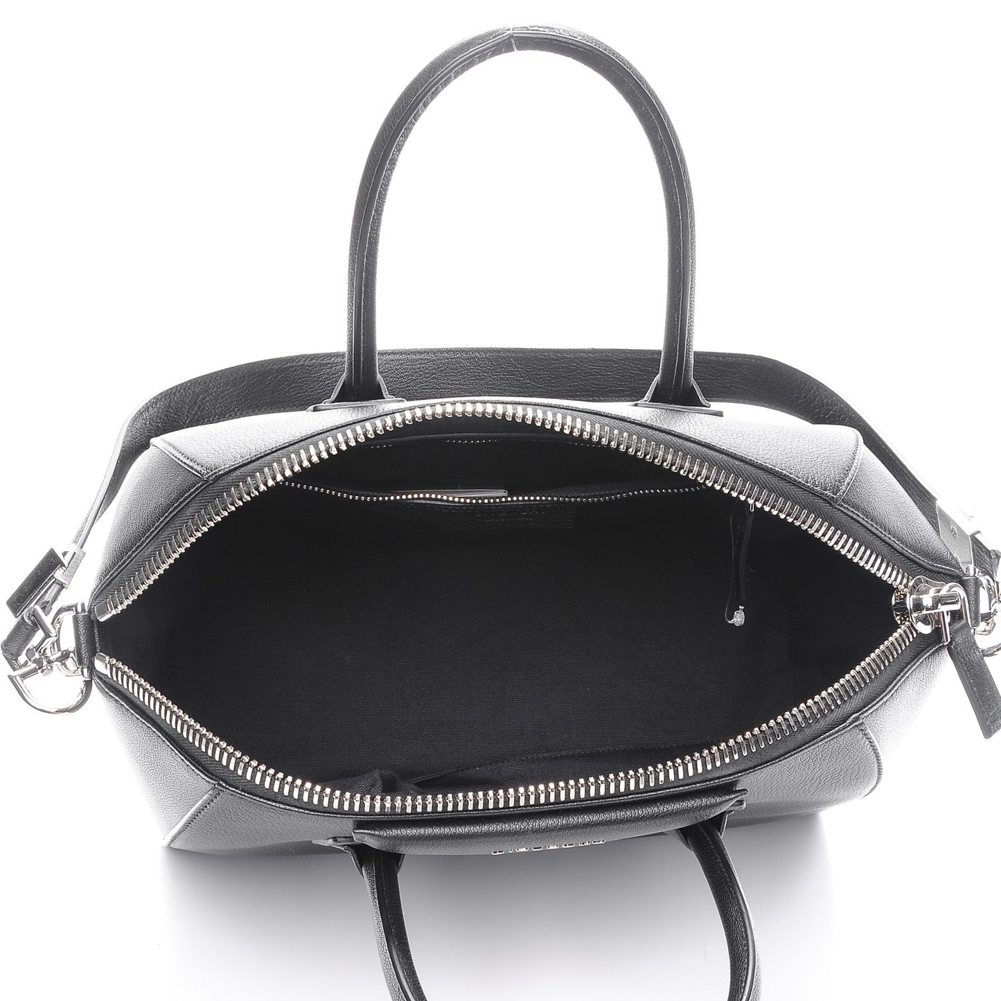 Sugar Goatskin Medium Antigona Black