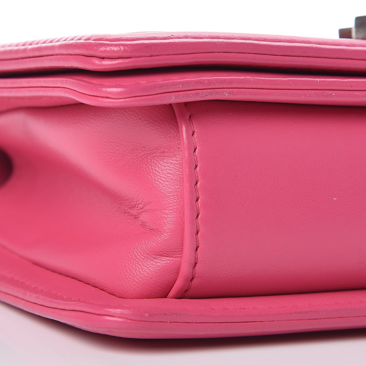 Chanel Galuchat Stingray Small Boy Flap Pink 8 of 13