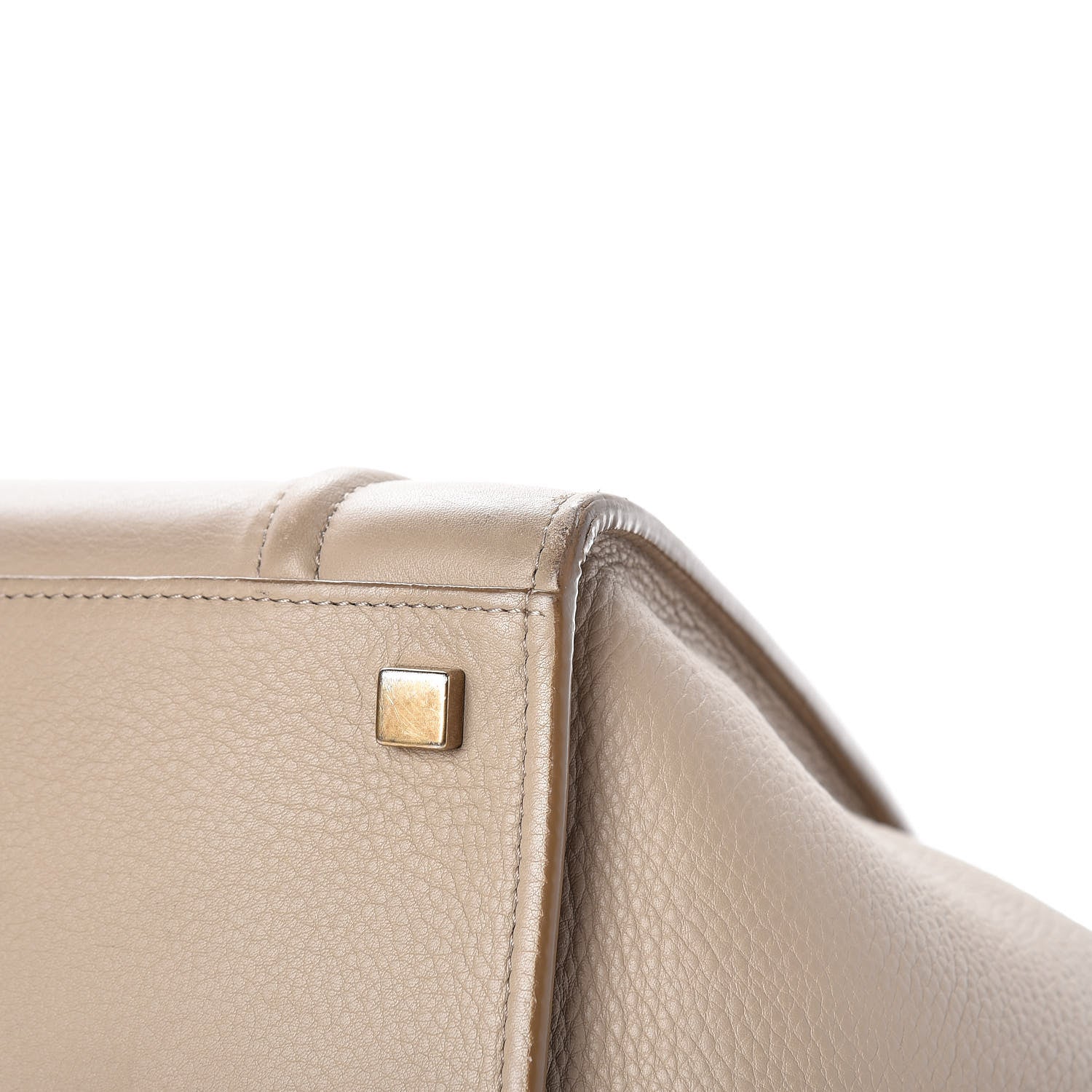Celine Supple Calfskin Medium Phantom Luggage Beige 21 of 24