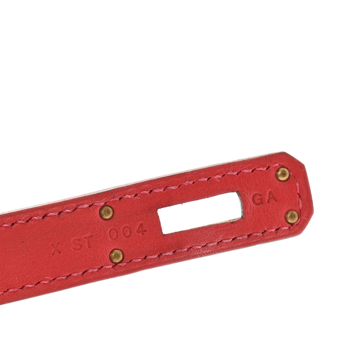 Swift Kelly Cut Clutch Pochette Vermillion