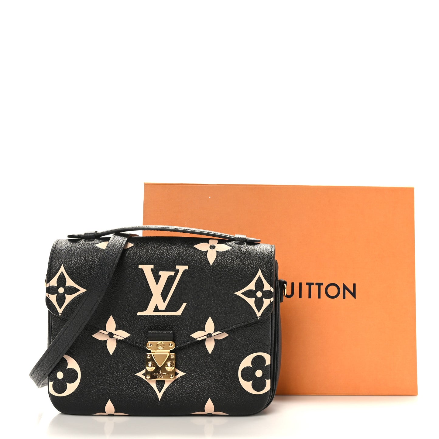 Empreinte Monogram Giant Pochette Metis Black Beige