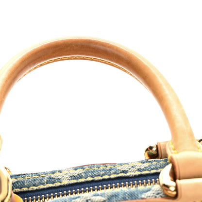 Louis Vuitton Monogram Denim Neo Speedy Blue 13 of 19