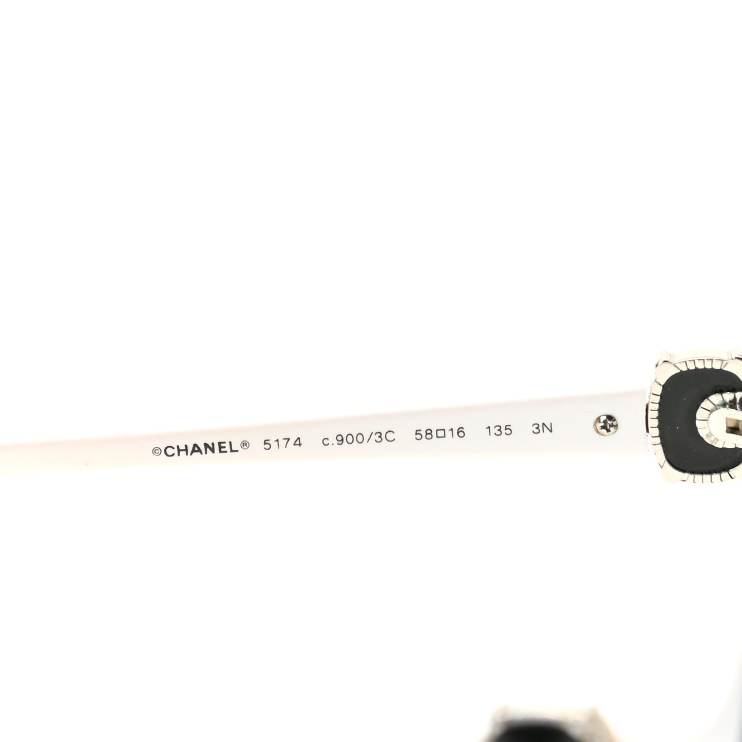 Acetate CC Sunglasses 5174 White