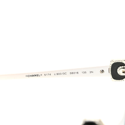 Chanel Acetate CC Sunglasses 5174 White 5 of 7