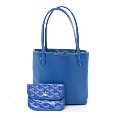 Goyard Goyardine Reversible Mini Anjou Sky Blue 5 of 17