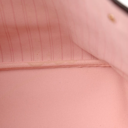 Louis Vuitton Damier Ebene Neo Neverfull MM Rose Ballerine 13 of 13