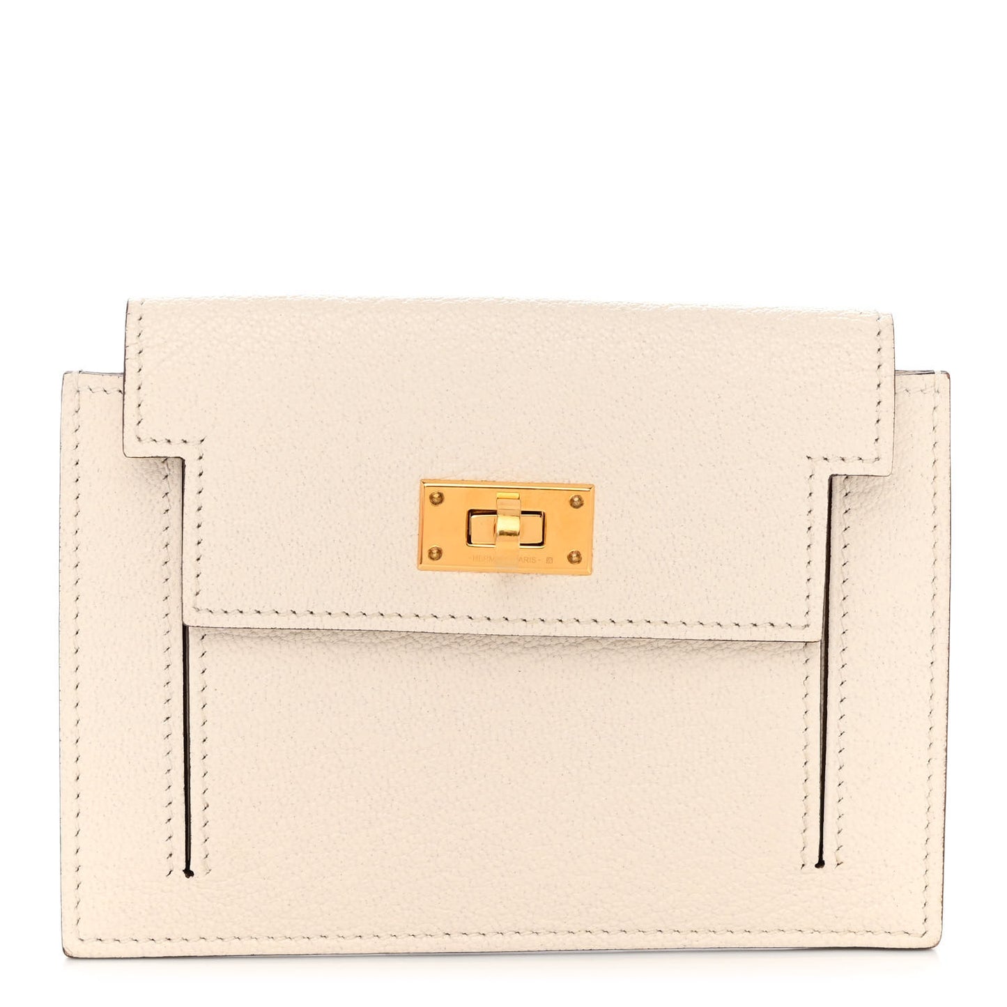 Chevre Mysore Kelly Pocket Compact Wallet Nata